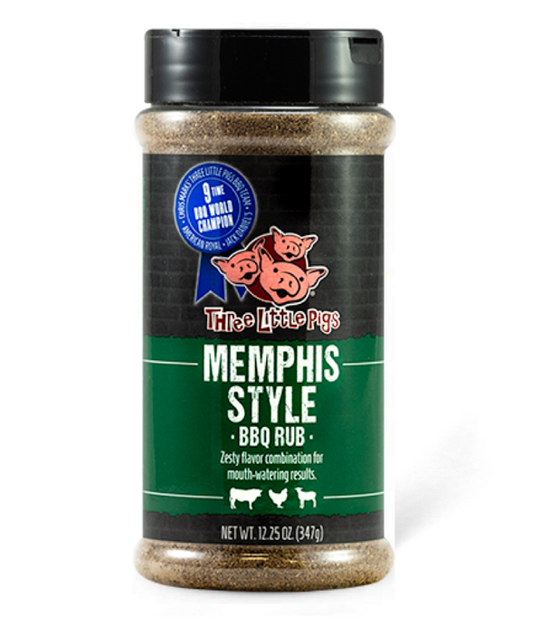 Three Little Pigs Memphis Style BBQ Rub
