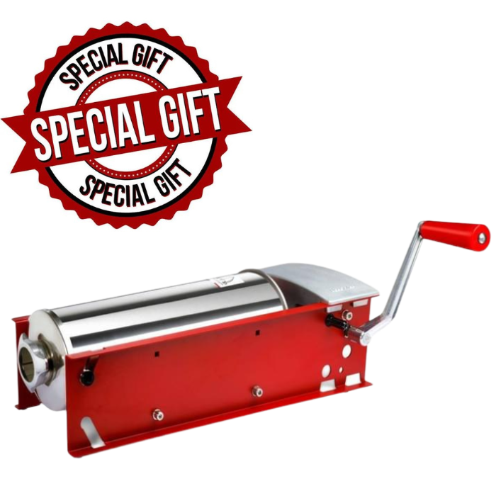 Tre Spade Sausage Filler 8L with Herb and Garlic Sausage meal