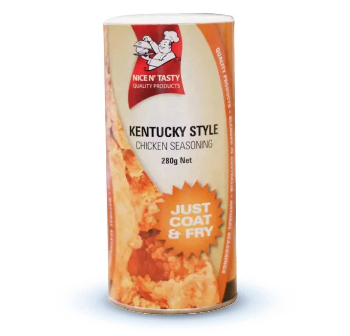 Nice N'Tasty Kentucky Style Chicken seasoning jar 280g