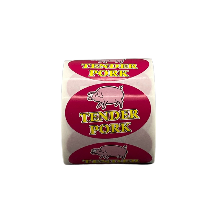 Label - Tender Pork Roll of 500