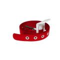 Butchers Belt Small (Waist 81-99cm) - Red Includes Steel Holder
