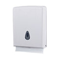 Slimline Towel Dispenser ABS Plastic White & Grey